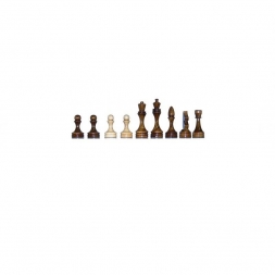 Фигуры шахматные турнирные, деревянные, лакированные