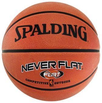 Баскетбольный мяч Spalding NBA Neverflat с технологией &quot;удержания воздуха&quot; размер 7, 63-803, фото 1