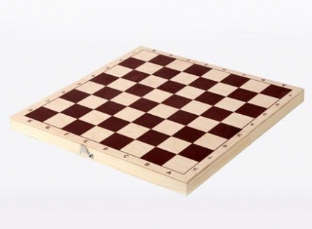 Шахматы обиходные парафинированные в комплекте с доской (Орлов), фото 2