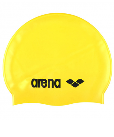 Шапочка для плавания Classic Silicone Cap yellow/black, силиконовая, 91662 35, фото 1