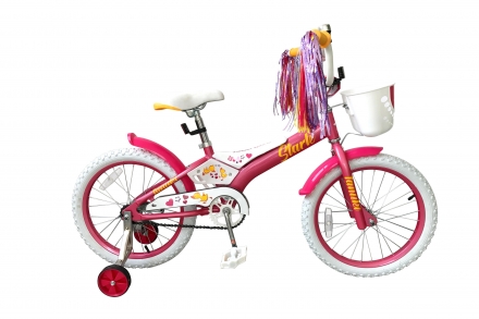 Велосипед Stark&#039;19 Tanuki 18 Girl розовый/белый, фото 1
