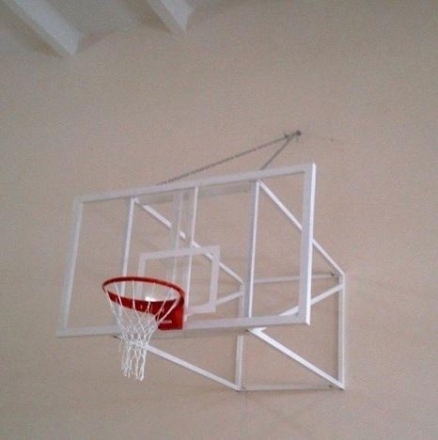 Баскетбольный щит настенный игровой S-105-41-12 , фото 1
