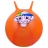 Мяч-попрыгун GB-402 55 см &quot;Тигренок&quot;, с рожками, оранжевый