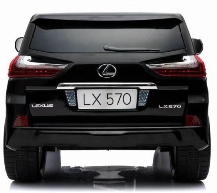 Детский электромобиль Lexus LX570 4WD MP4 - DK-LX570-BLACK-PAINT-MP4, фото 6