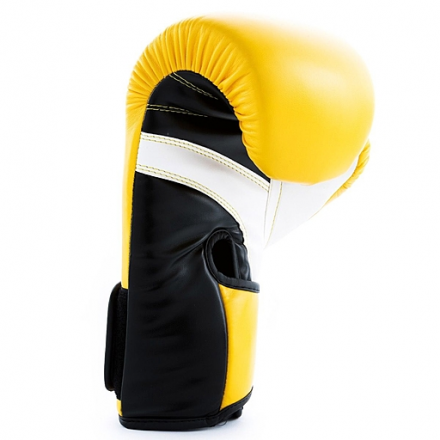 (UFC Перчатки тренировочные для спарринга желтые - 8 Oz), фото 3
