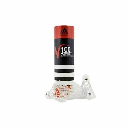 Воланы ADIDAS N100 COURT пластиковые (быстрый), фото 1