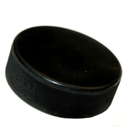 Шайба хоккейная &quot;VEGUM Junior&quot;, арт. 270 3640, диам. 60 мм, выс. 20 мм, вес 85-90гр, резина, черная, фото 1