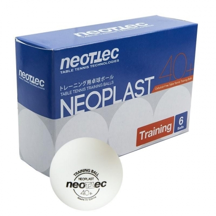 Мяч для настольного тенниса профессиональный NEOTTEC Neoplast Training, фото 1