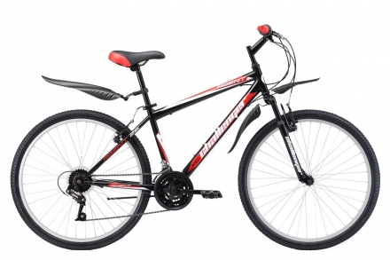 Велосипед Challenger Agent 26 черно-красный 16&#039;&#039;, фото 1