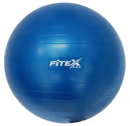 Гимнастический мяч, 75 см, синий FITEX PRO, фото 1