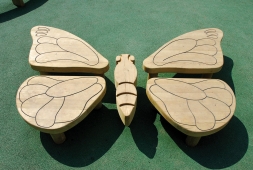 Детская скамейка Бабочка, фото 2