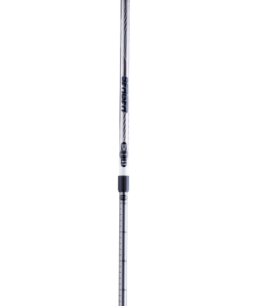 Палки для скандинавской ходьбы Rainbow, 77-135 см, 2-секционные, серый/белый, фото 2
