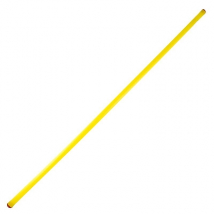 Штанга для конуса, арт.У644/MR-S150, диаметр 2,2 см, длина 1,5 м, жесткий пластик, желтый, фото 1