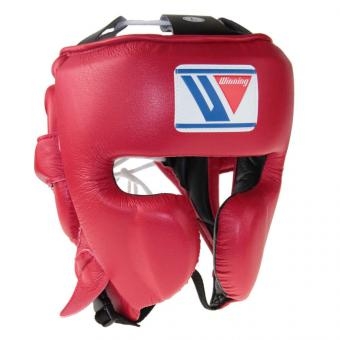 Шлем с защитой щек WINNING Red, фото 1