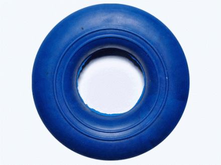 Эспандер кольцо, большой, ребристо-гладкий, нагрузка 45кг, фото 1