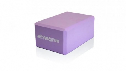Блок для занятий йогой фиолетовый, фото 1