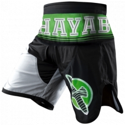 Шорты ММА Hayabusa Flex Factor Training Shorts Green/Black, фото 1