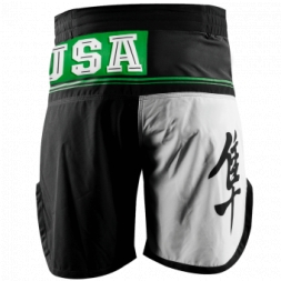 Шорты ММА Hayabusa Flex Factor Training Shorts Green/Black, фото 2