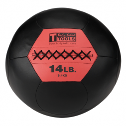 Тренировочный мяч мягкий WALL BALL 6,4 кг (14lb), фото 1