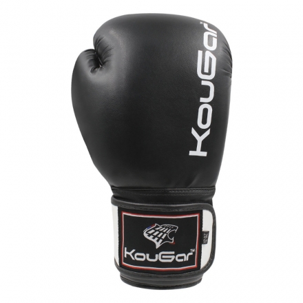 Перчатки боксерские KouGar KO400-4, 4oz, черный, фото 9