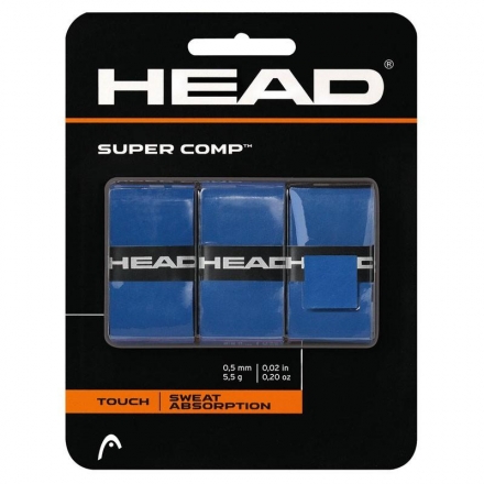 Овергрип Head Super Comp, 0,5 мм, 3 шт, синий, фото 1