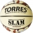 Мяч баск. &quot;TORRES Slam&quot; арт.B02065, р.5, резина, нейлон. корд, бут. кам, бежево-хаки