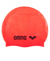 Шапочка для плавания Classic Silicone Cap fluo red/black, силикон, 91662 40