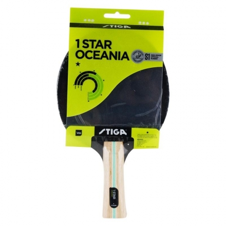 Ракетка для настольного тенниса Stiga Oceania 1*, для любителей, одобренная ITTF, фото 1