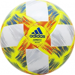 Мяч футзальный профессиональный &quot;ADIDAS Conext 19 Sala65&quot;, р.4, сертификат FIFA Quality Pro, 18 панелей, фото 1