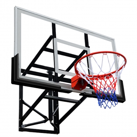 Баскетбольный щит игровой из закаленного стекла 10 мм, фото 1