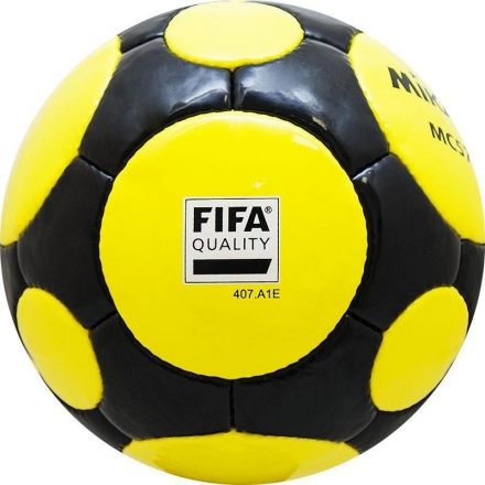 СЦ*Мяч футб. проф. &quot;MIKASA MC 571 YBK&quot;, р.5, FIFA Quality (FIFA Inspected), желто-черный, фото 2
