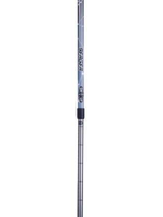 Палки для скандинавской ходьбы Starfall, 77-135 см, 2-секционные, серый/чёрный/белый, фото 2