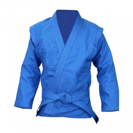 Куртка самбо 550 г/м2 синяя  р.34, фото 1