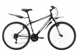 Велосипед Challenger Agent 26 черно-серый 18''