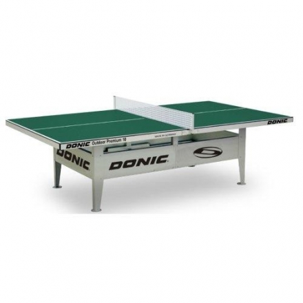 Антивандальный теннисный стол Donic Outdoor Premium 10 зеленый, фото 1