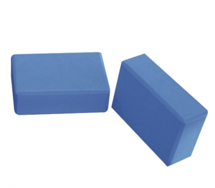 Блок для йоги синий FITEX PRO, фото 1