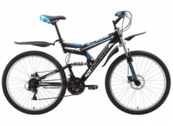 Велосипед Challenger Genesis Black/White/Blue 19''
