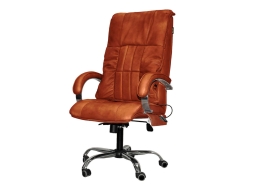 Офисное массажное кресло Ego BOSS EG1001 на заказ (Кожа Элит и Премиум), фото 1