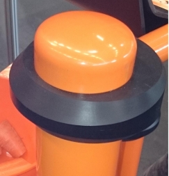 Хомут для воркаута (на трубу 76 мм) пластмассовый H-102 , фото 2