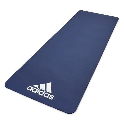 Тренировочный коврик (фитнес-мат) синий Adidas, ADMT-11014BL, фото 1