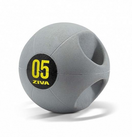 Набивной мяч Medball ZIVA с ручками, 8 кг, фото 1