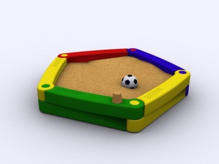 Детская игровая песочница 2KIDS 5 элементов, фото 1