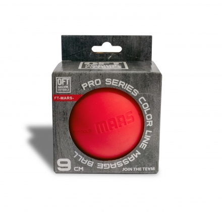 Мяч для МФР 9 см одинарный красный, фото 3