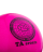 Мяч для художественной гимнастики RGB-102, 19 см, розовый, с блестками