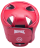 Шлем открытый RV-302, кожзам, красный