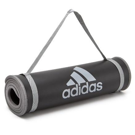 Тренировочный коврик (фитнес-мат) Adidas мягкий, ADMT-12235GR, фото 2