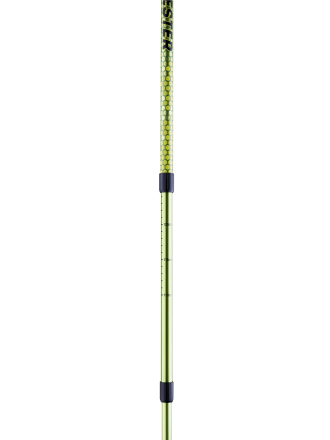 Палки для скандинавской ходьбы Forester, 67-135 см, 3-секционные, болотный/жёлтый, фото 2