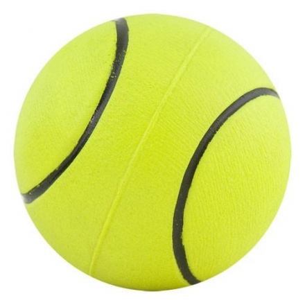 Мяч-мини  &quot;Спорт&quot;, теннис,  диам.7,5 см, желто-черный, фото 1