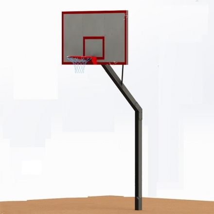 Баскетбольная стойка уличная антивандальная, фото 1