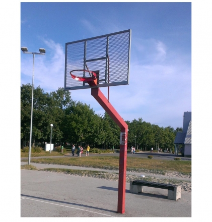 Баскетбольная стойка уличная антивандальная, фото 3